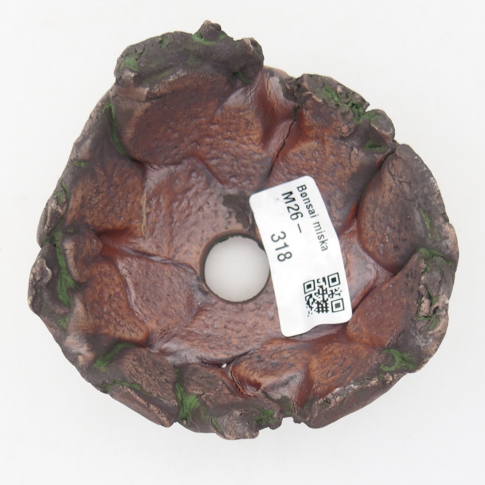 Keramische Schale 9,5 x 8,5 x 6 cm , Farbe grün