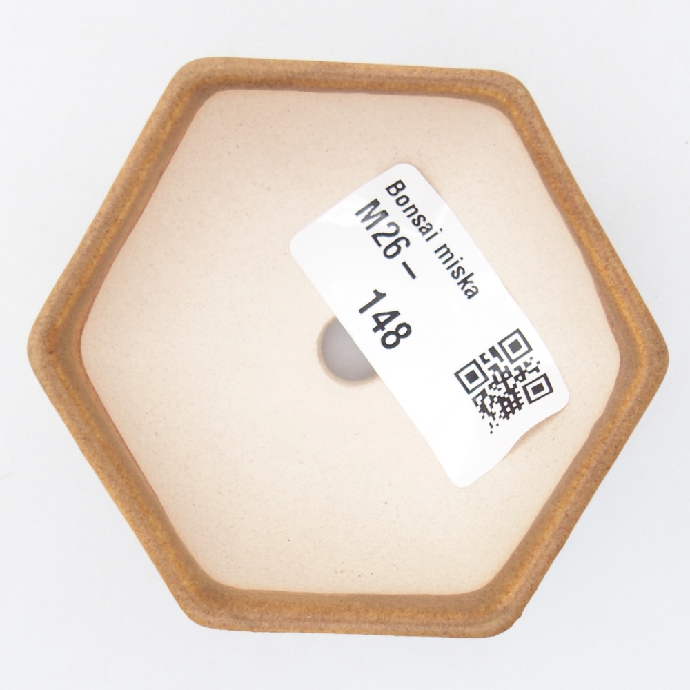 Mini-Bonsaischale 7 x 6 x 3 cm, braun