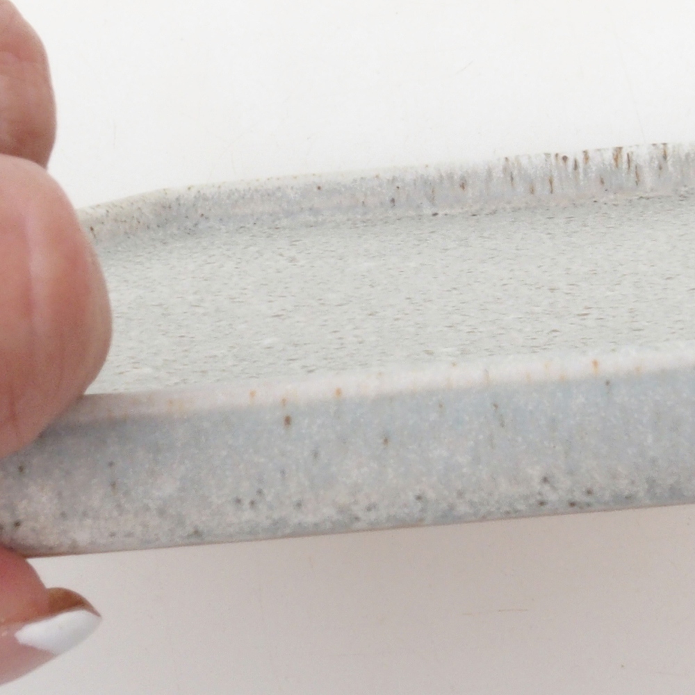 Keramische Untertasse H53 - 18,5 x 17 x 1 cm - beige