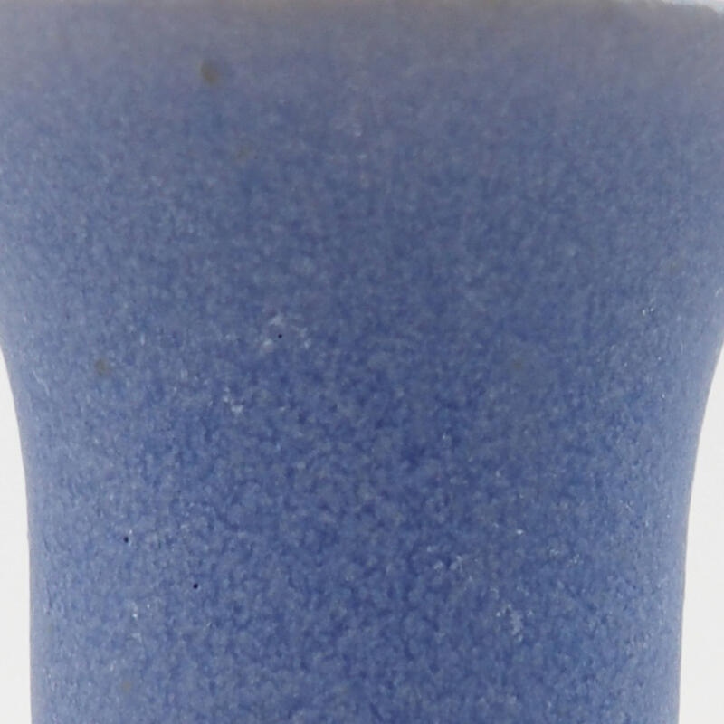 Mini-Bonsaischale 3,5 x 3,5 x 3,5 cm, Farbe blau