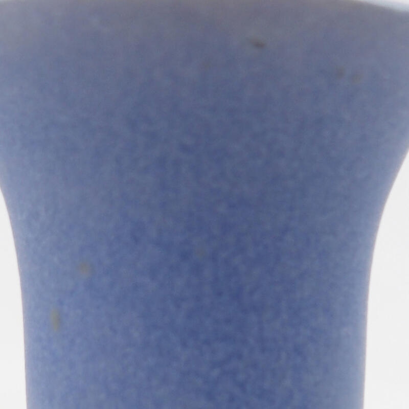 Mini-Bonsaischale 3,5 x 3,5 x 3,5 cm, Farbe blau