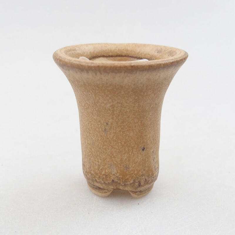 Mini-Bonsaischale 3,5 x 3,5 x 4 cm, braun