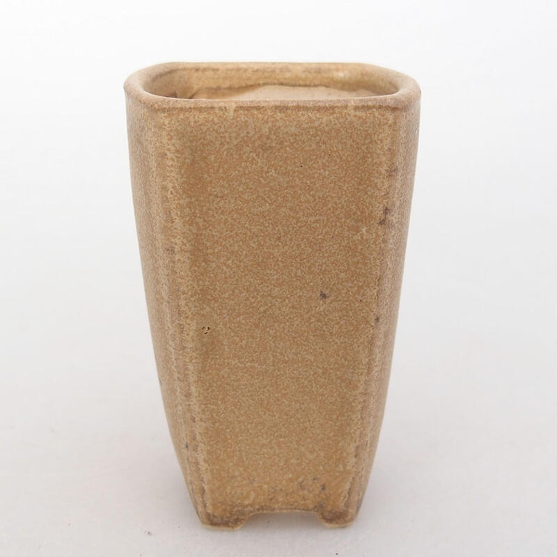 Mini-Bonsaischale 3,5 x 3,5 x 5,5 cm, braun