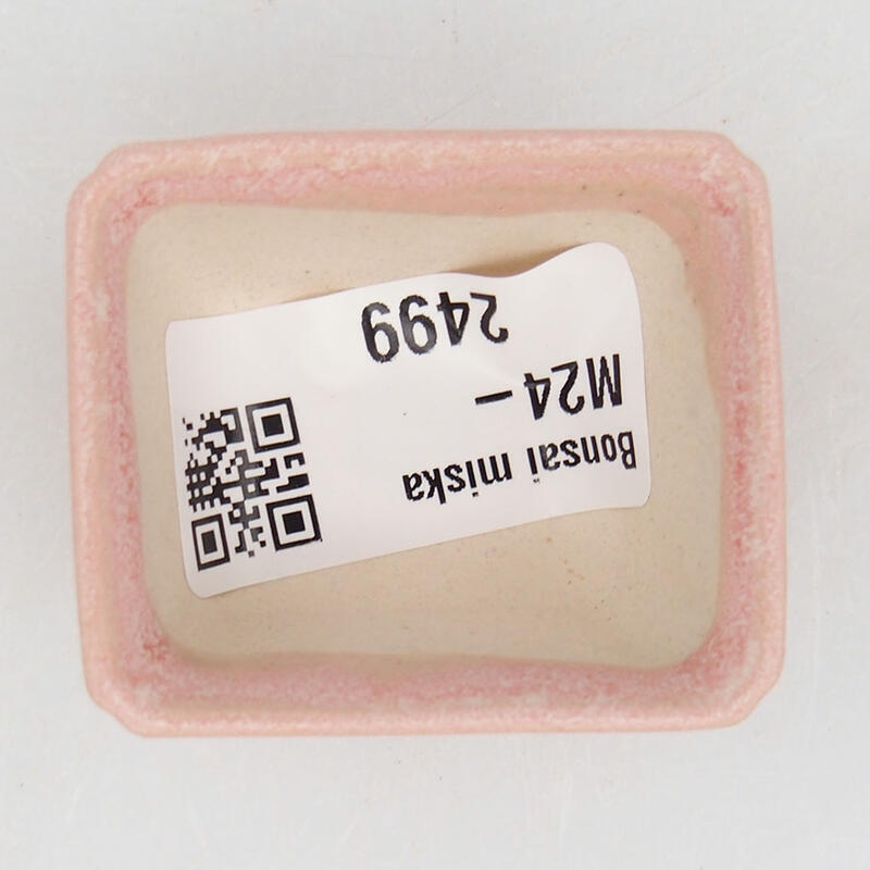 Mini-Bonsaischale 4,5 x 3,5 x 2,5 cm, rosa