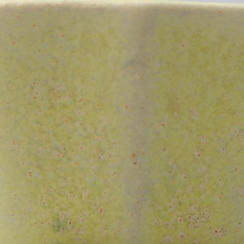 Mini-Bonsaischale 4,5 x 3 x 2,5 cm, gelb