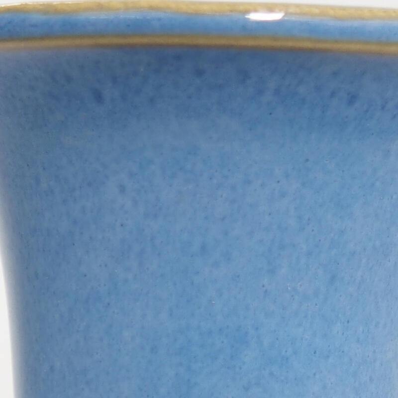 Mini-Bonsaischale 4,5 x 4,5 x 4 cm, Farbe blau