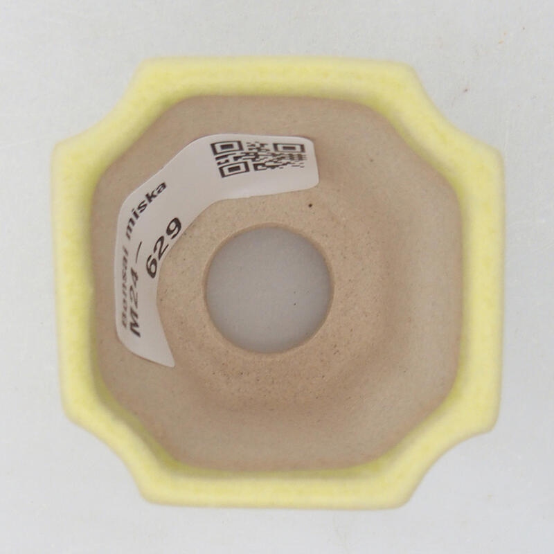 Mini-Bonsaischale 4,5 x 4,5 x 4 cm, grün