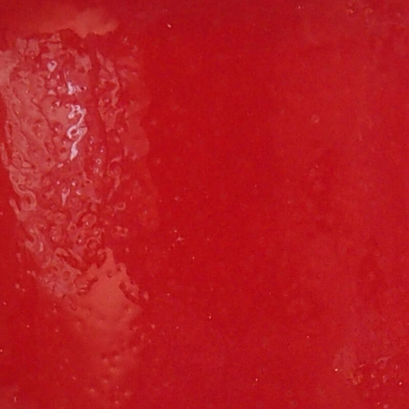 Mini-Bonsaischale 4 x 4 x 2,5 cm, Farbe rot