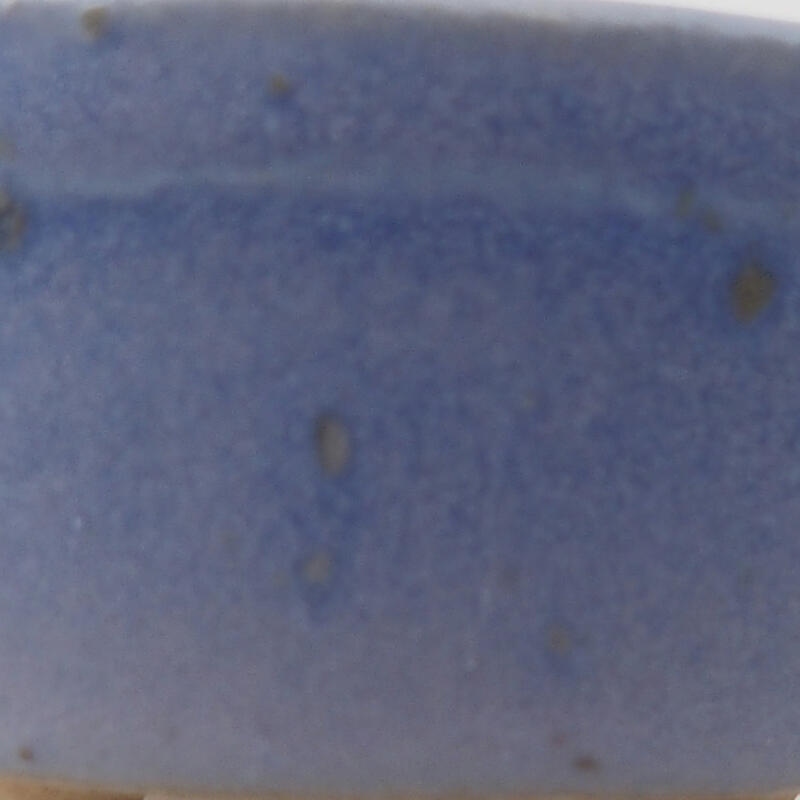 Mini-Bonsaischale 4 x 4 x 2,5 cm, Farbe blau