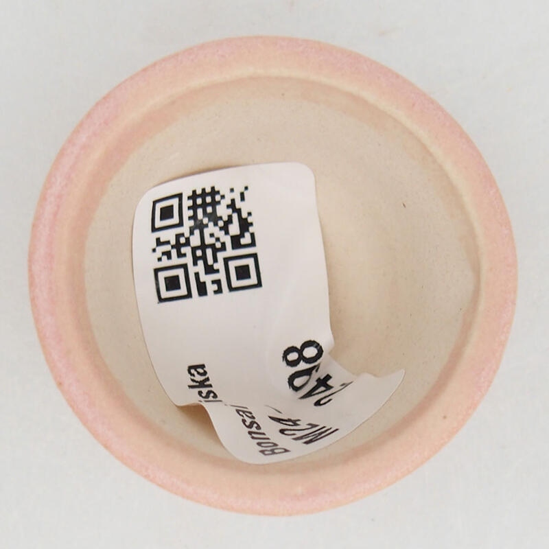 Mini-Bonsaischale 4 x 4 x 2,5 cm, rosa