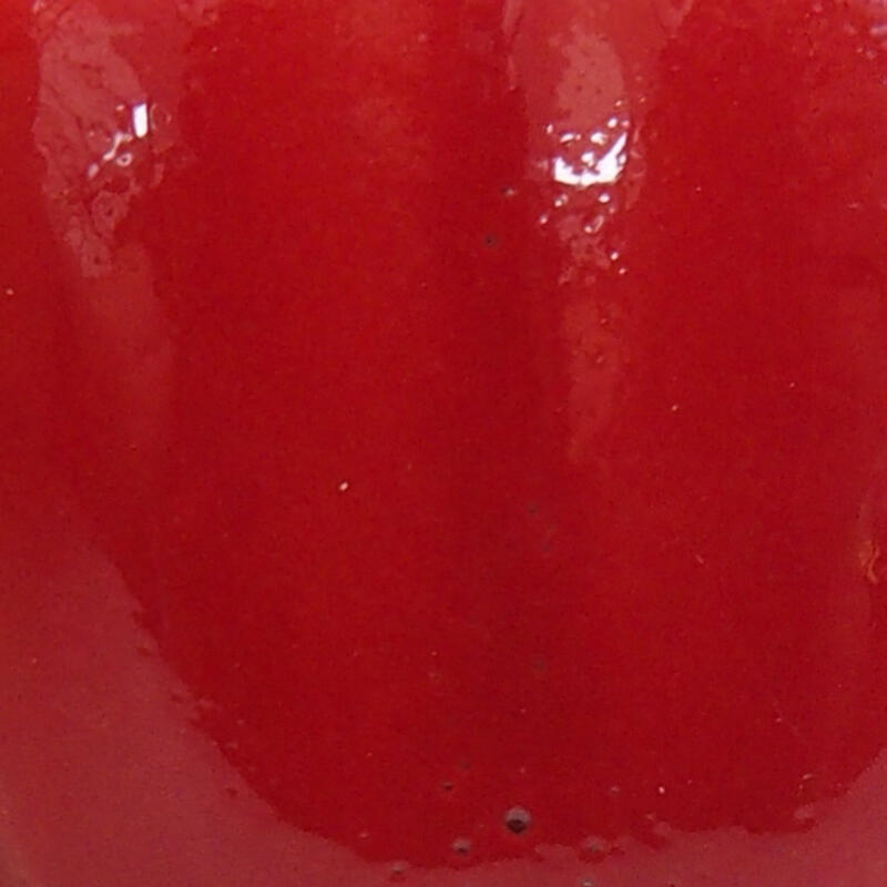 Mini-Bonsaischale 4 x 4 x 2 cm, Farbe rot