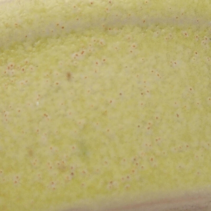 Mini-Bonsaischale 4 x 4 x 2 cm, gelb