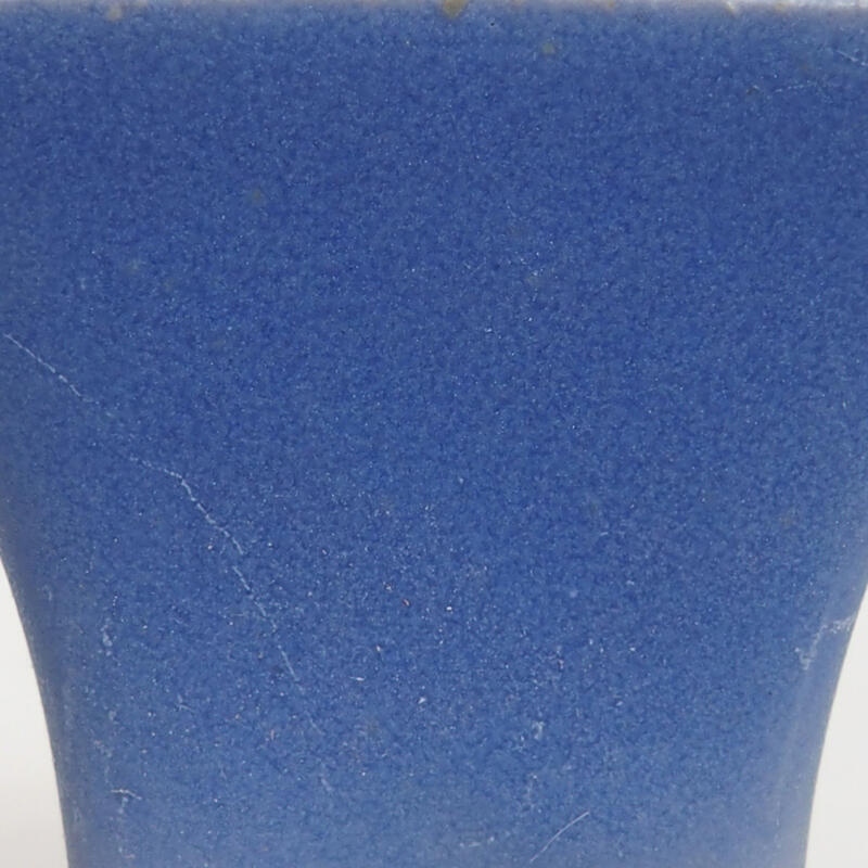 Mini-Bonsaischale 4 x 4 x 3,5 cm, Farbe blau