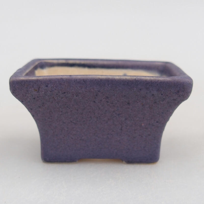 Mini-Bonsaischale 5,5 x 3,5 x 3 cm, Farbe lila