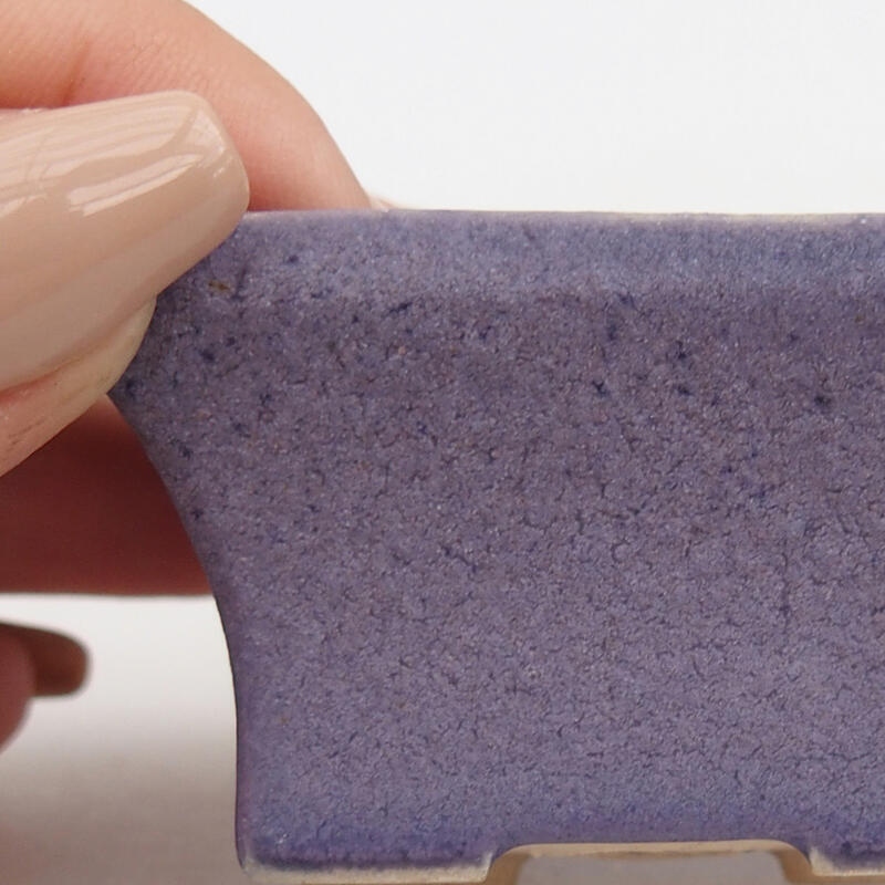 Mini-Bonsaischale 5,5 x 3,5 x 3 cm, Farbe lila