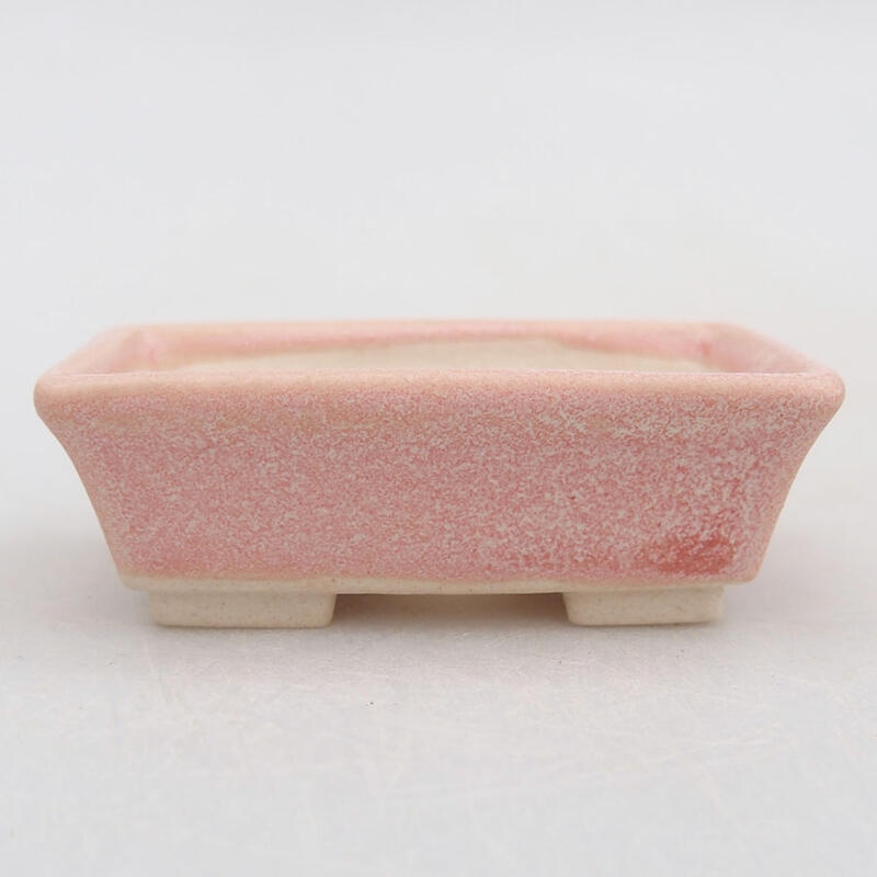 Mini-Bonsaischale 5,5 x 3 x 2 cm, rosa