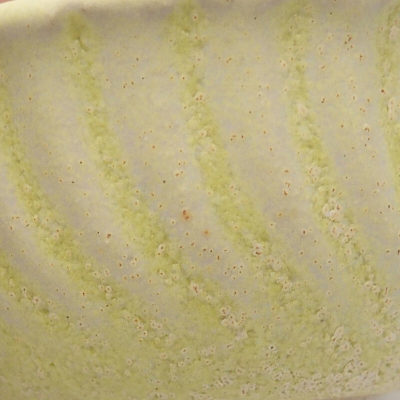 Mini-Bonsaischale 5,5 x 5,5 x 3 cm, grün