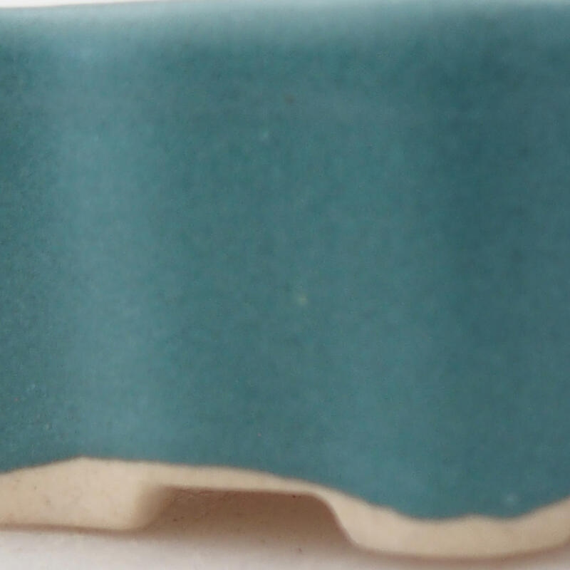 Mini-Bonsaischale 5 x 3,5 x 2 cm, Farbe blau