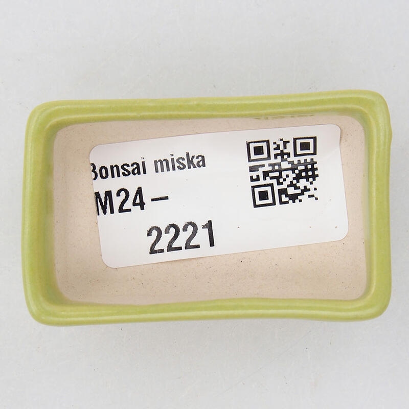 Mini-Bonsaischale 5 x 3 x 1,5 cm, grün