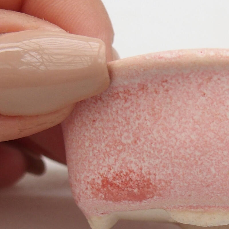 Mini-Bonsaischale 5 x 4 x 2 cm, rosa