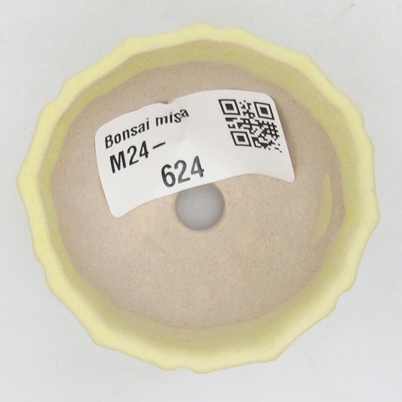 Mini-Bonsaischale 5 x 5 x 3,5 cm, grün