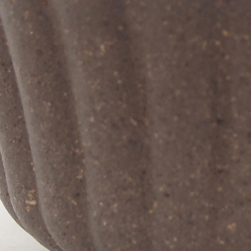 Mini-Bonsaischale 6,5 x 6,5 x 4 cm, Farbe bräunlich ocker