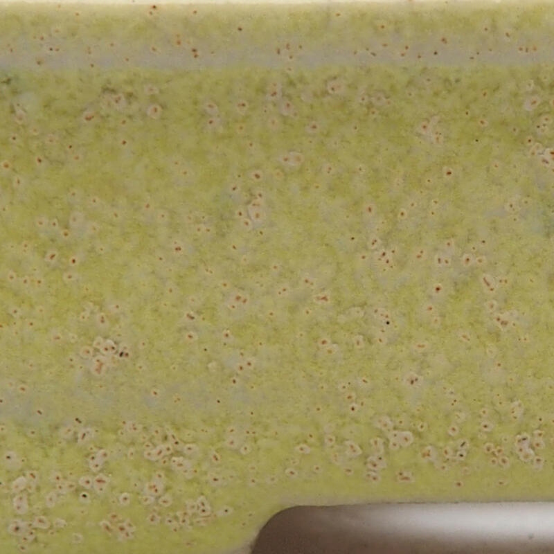 Mini-Bonsaischale 6 x 5 x 2,5 cm, grün