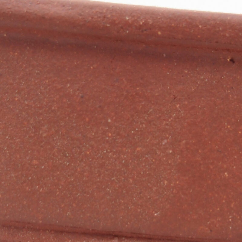 Mini-Bonsaischale 8 x 5,5 x 4 cm, ziegelfarben