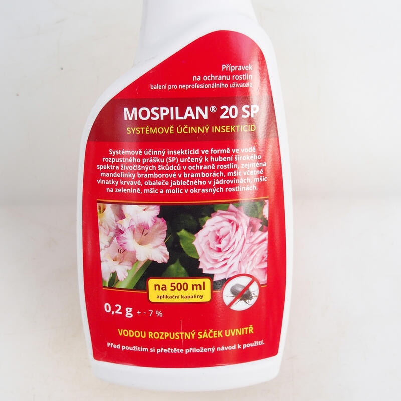 Mospilan 20SP Insektizid in 0,5-Liter-Sprühflasche