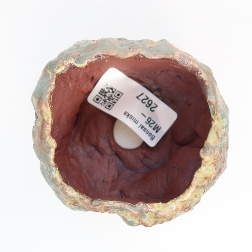 Keramikschale  7 x 6,5 x 5,5 cm, Farbe: grün