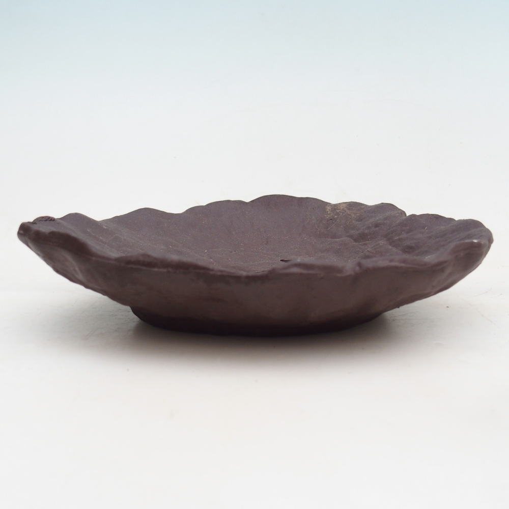 Keramikschale 16 x 14,5 x 4 cm , Farbe braun