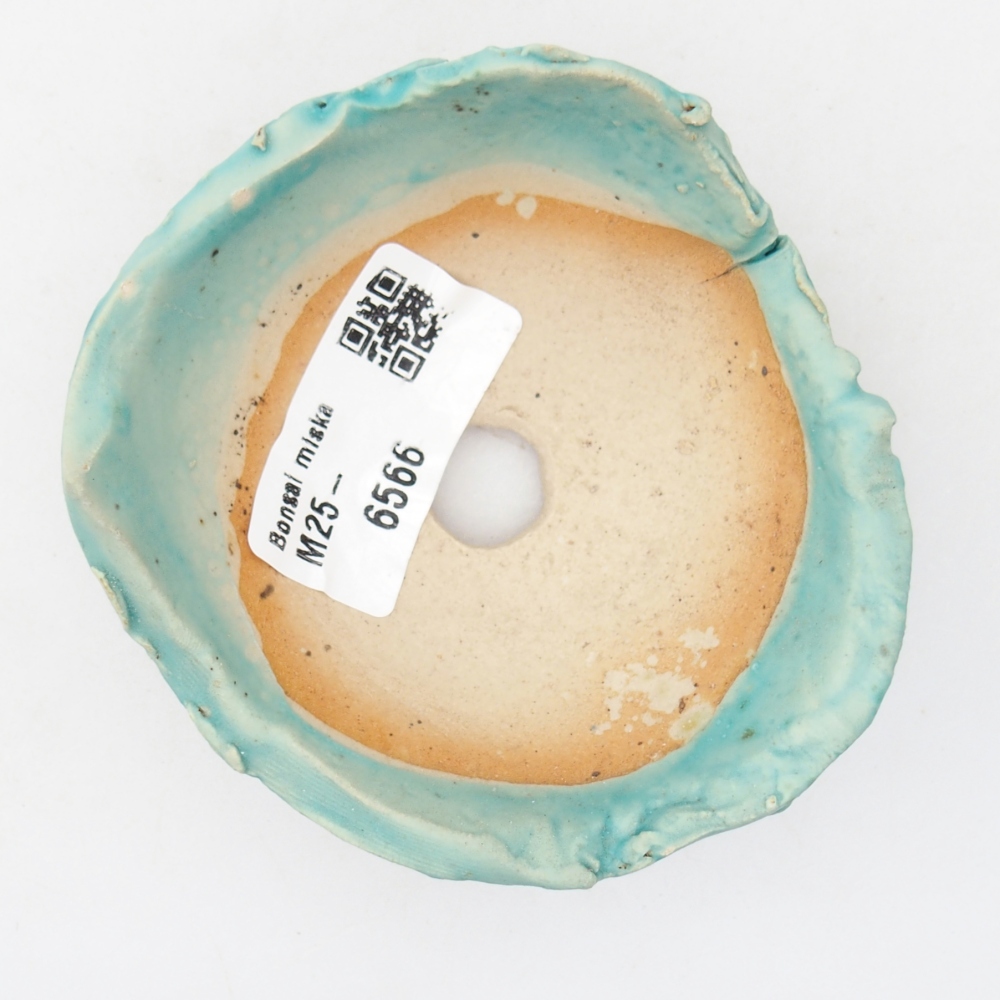 Keramikschale 8,5 x 8 x 4 cm , Farbe blau