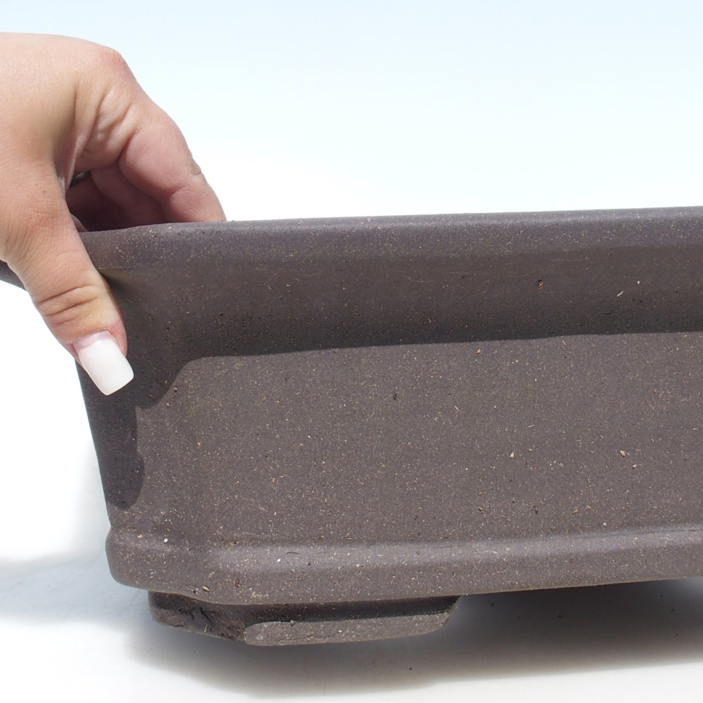 Bonsai-Schale 40 x 30 x 12 cm - braun