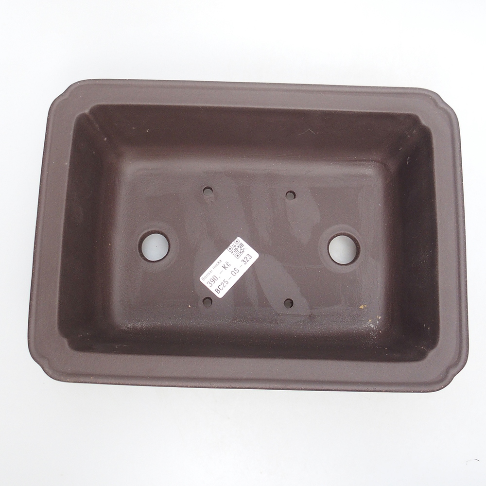 Schale 26 x 19 x 9 cm braun