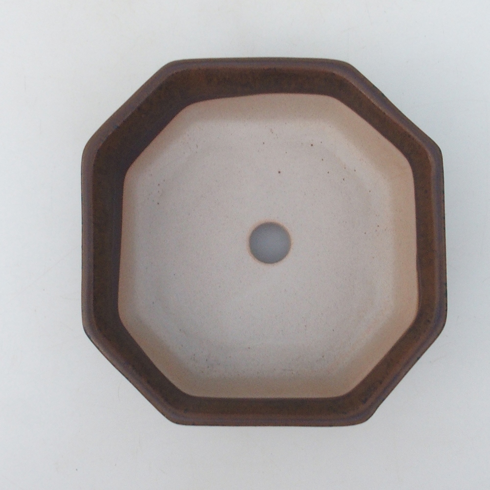 Bonsaischale H13 - 12,5 x 12,5 x 4,5 cm - blau