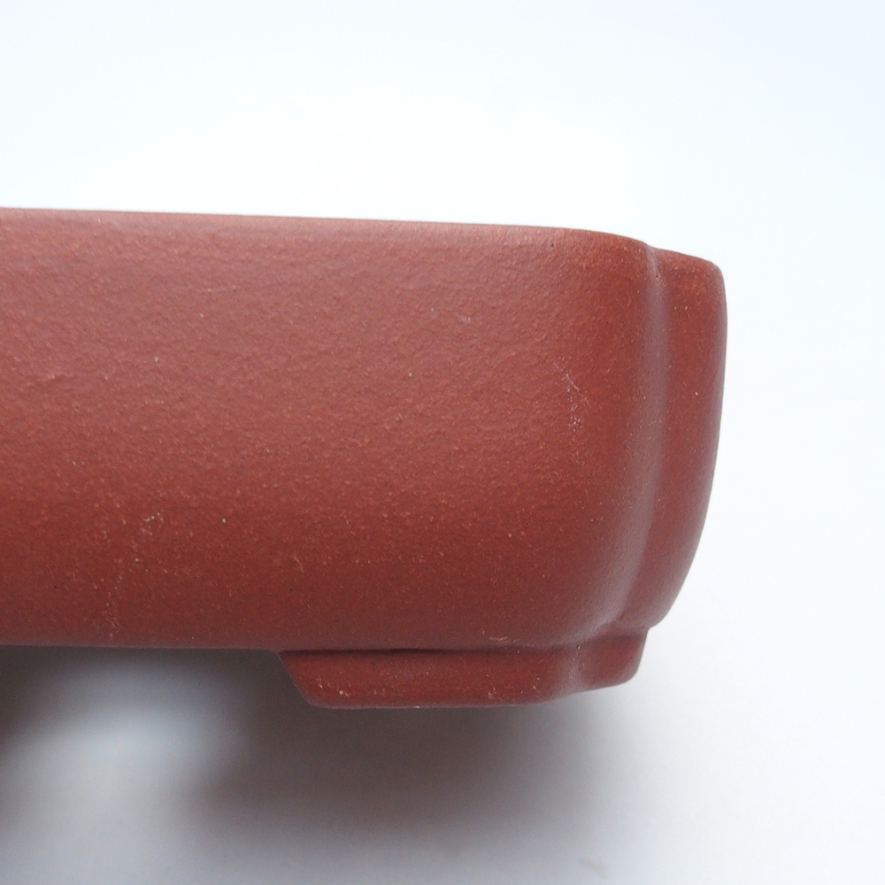 Schale 15 x 13 x 4,5 cm ziegelfarben