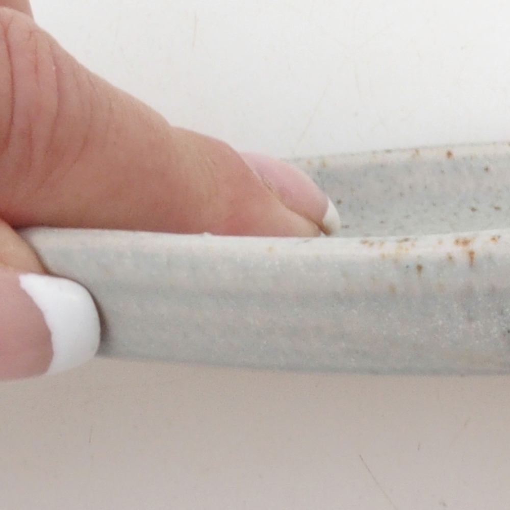 Keramikschale H05 -11 x 8,5 x 1 cm - beige