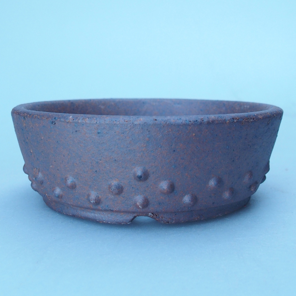 Schale 8,5 x 8,5 x 3 cm braun