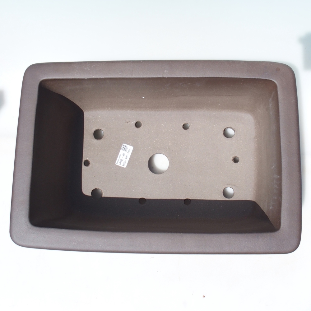 Schale 42,5 x 39 x 16 cm braun - NUR PERSÖNLICHE ABHOLUNG ODER PALLETTENVERKEHR