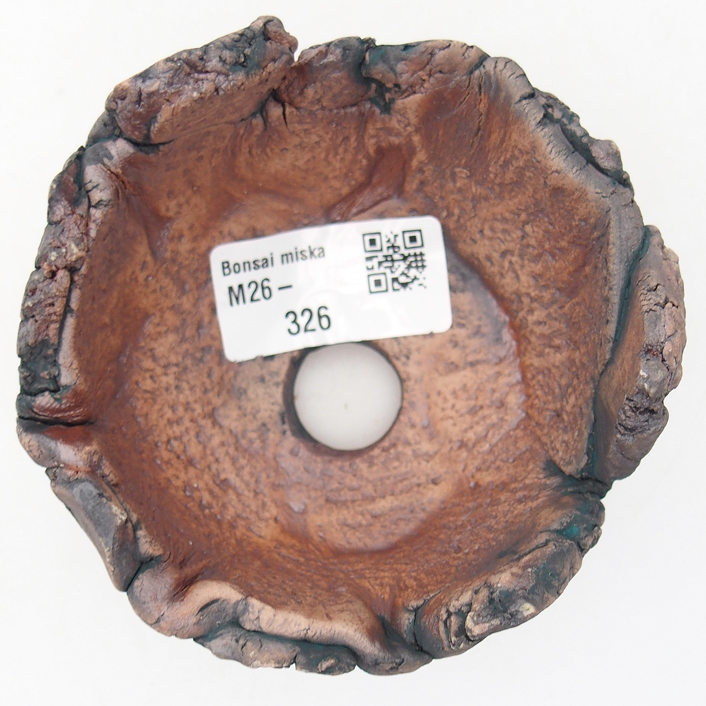 Keramikschale 9 x 9 x 6 cm , Farbe grün