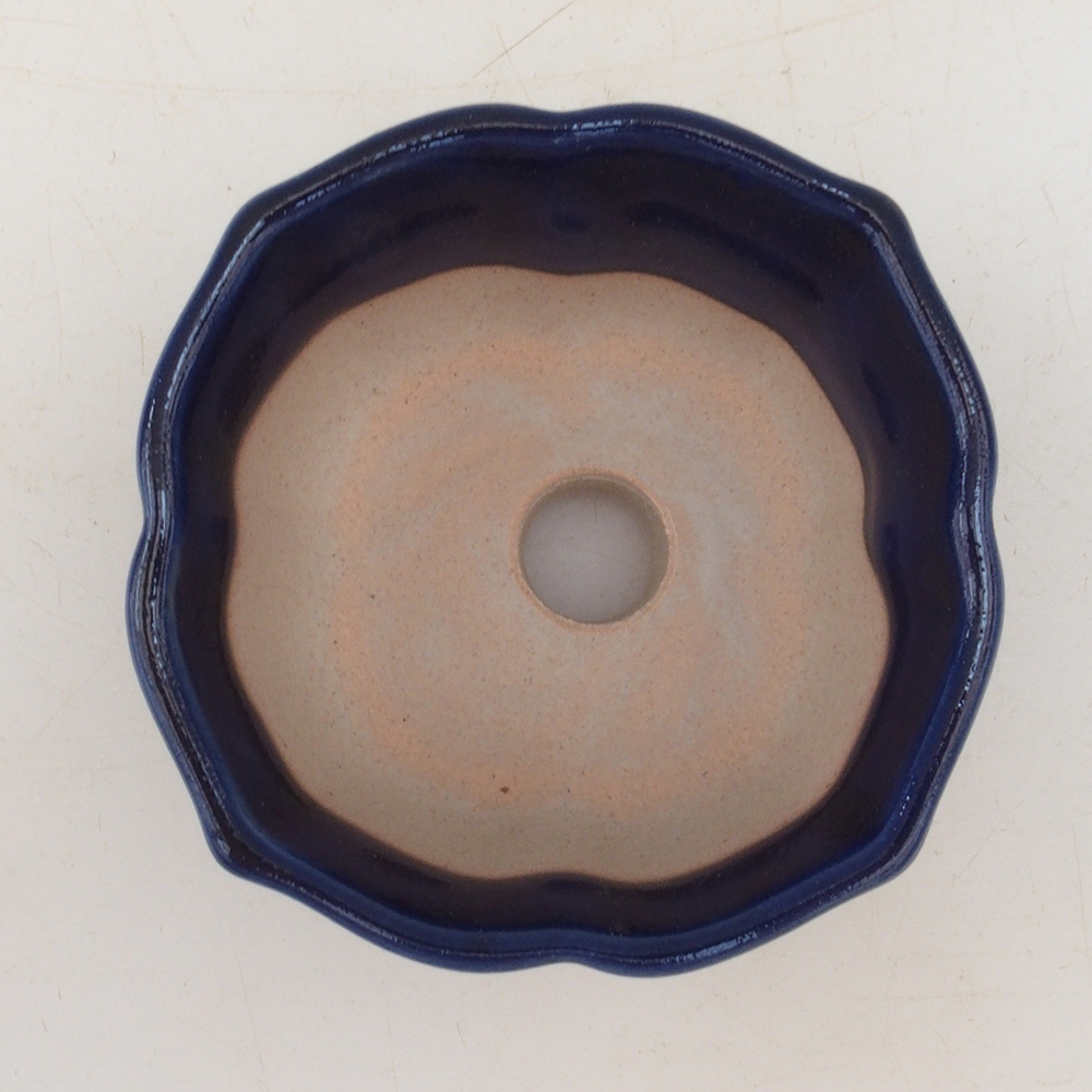 Bonsaischale H95 - 7,5 x 7,5 x 4 cm - blau