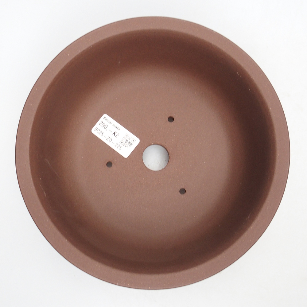 Schale 20 x 20 x 9 cm braun