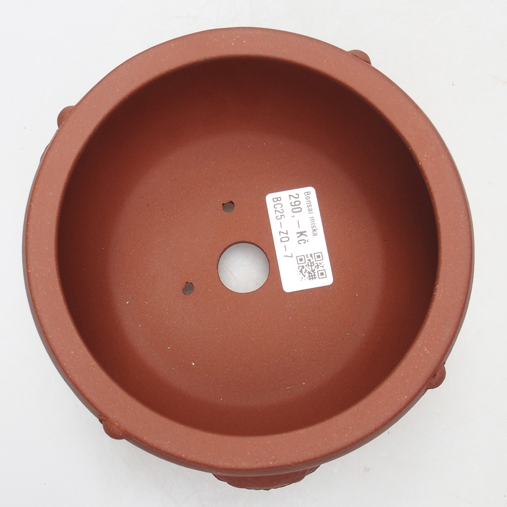 Schale 15 x 15 x 8 cm ziegelfarben