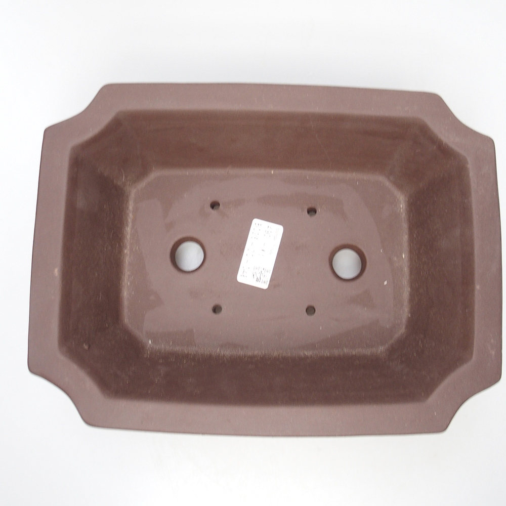 Schale 25 x 20 x 8,5 cm braun