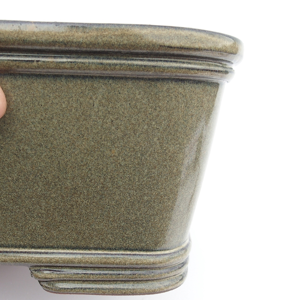 Schüssel 41 x 30 x 15 cm grau