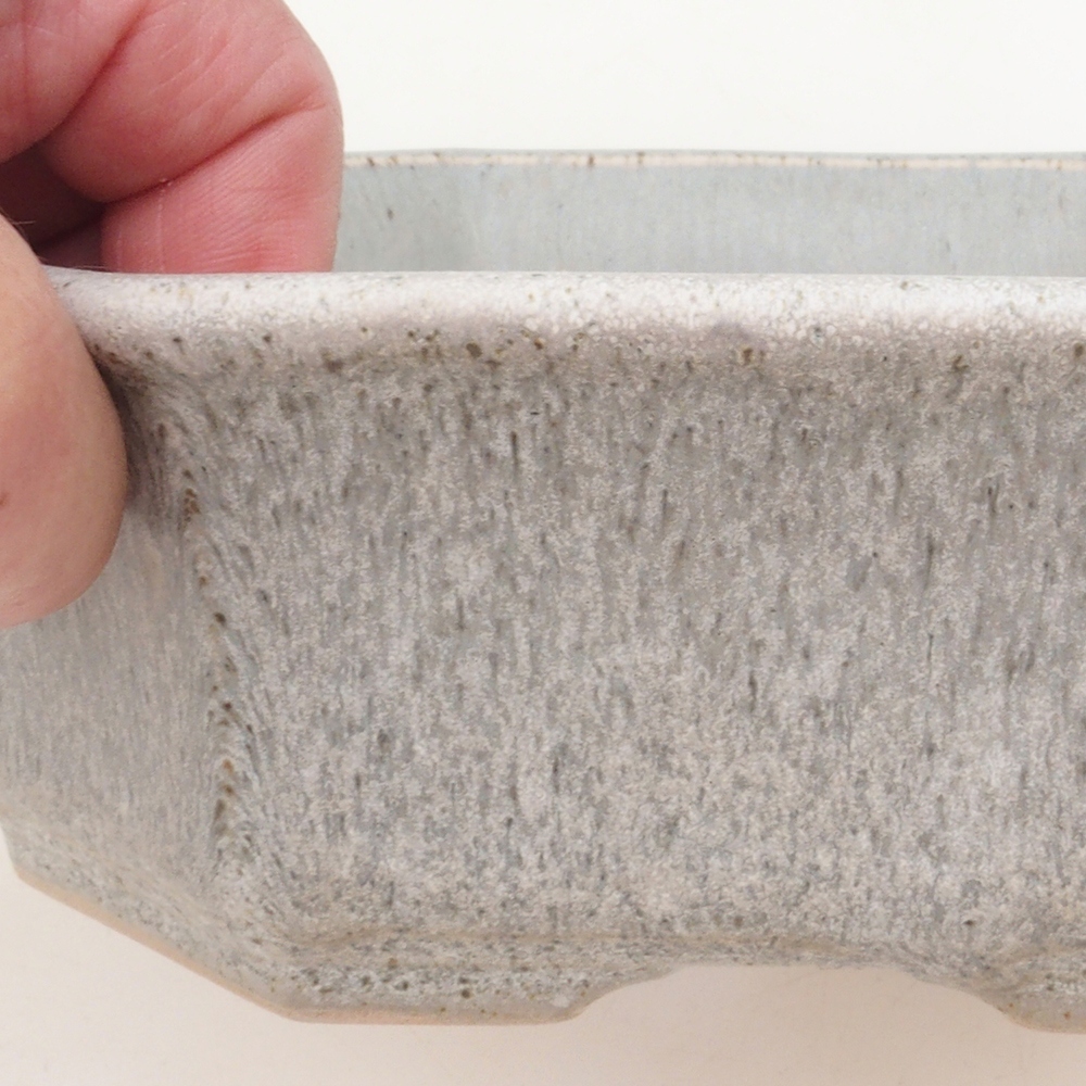 Bonsaischale H14 - 17,5 x 17,5 x 6 - beige