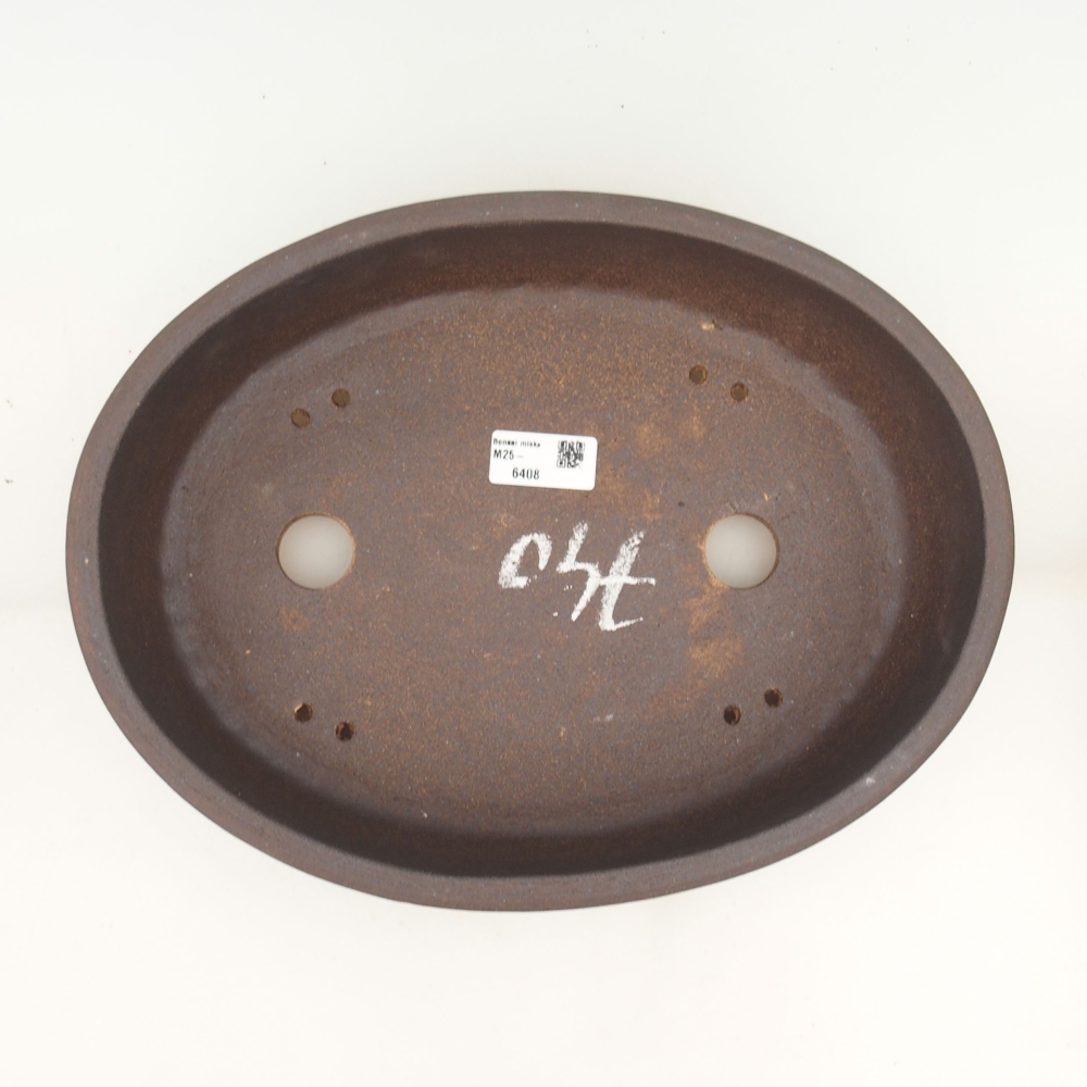 Bonsaischale 32 x 24,5 x 8 cm , Farbe braun