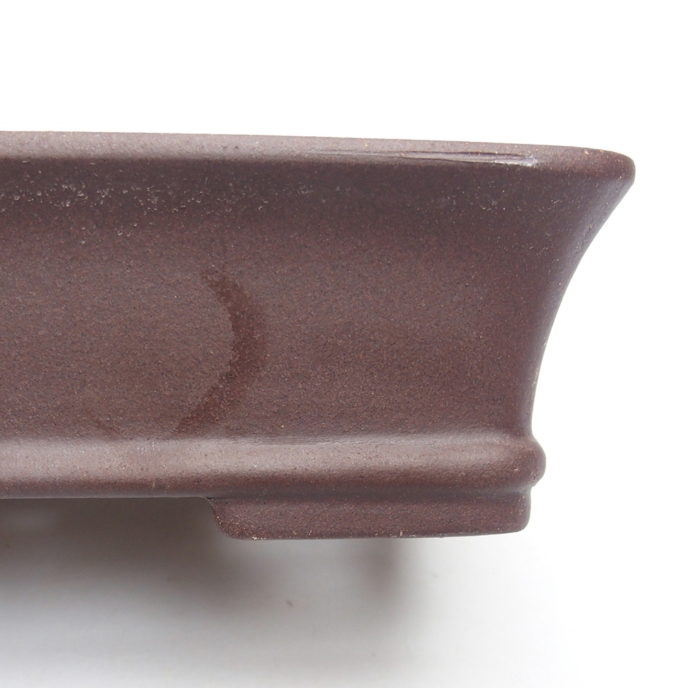 Schale 19 x 14 x 6 cm braun