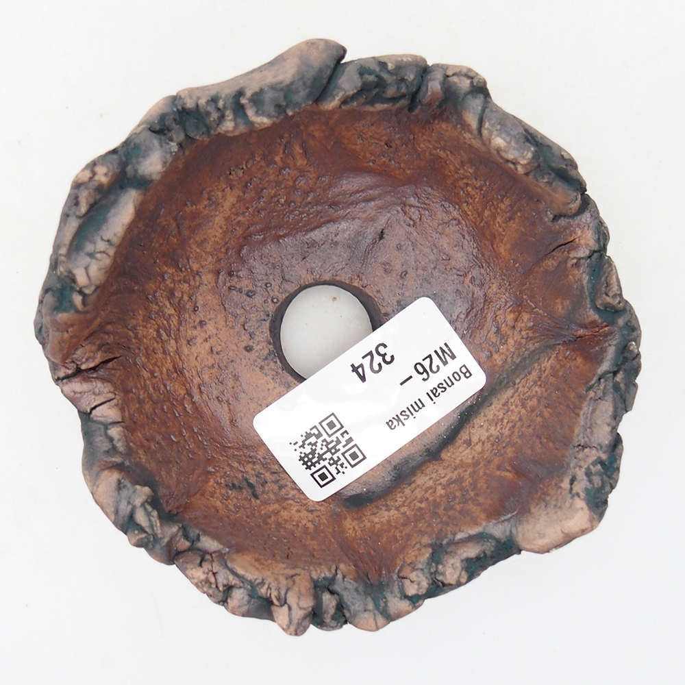 Keramikschale 9 x 8,5 x 6 cm , Farbe grün