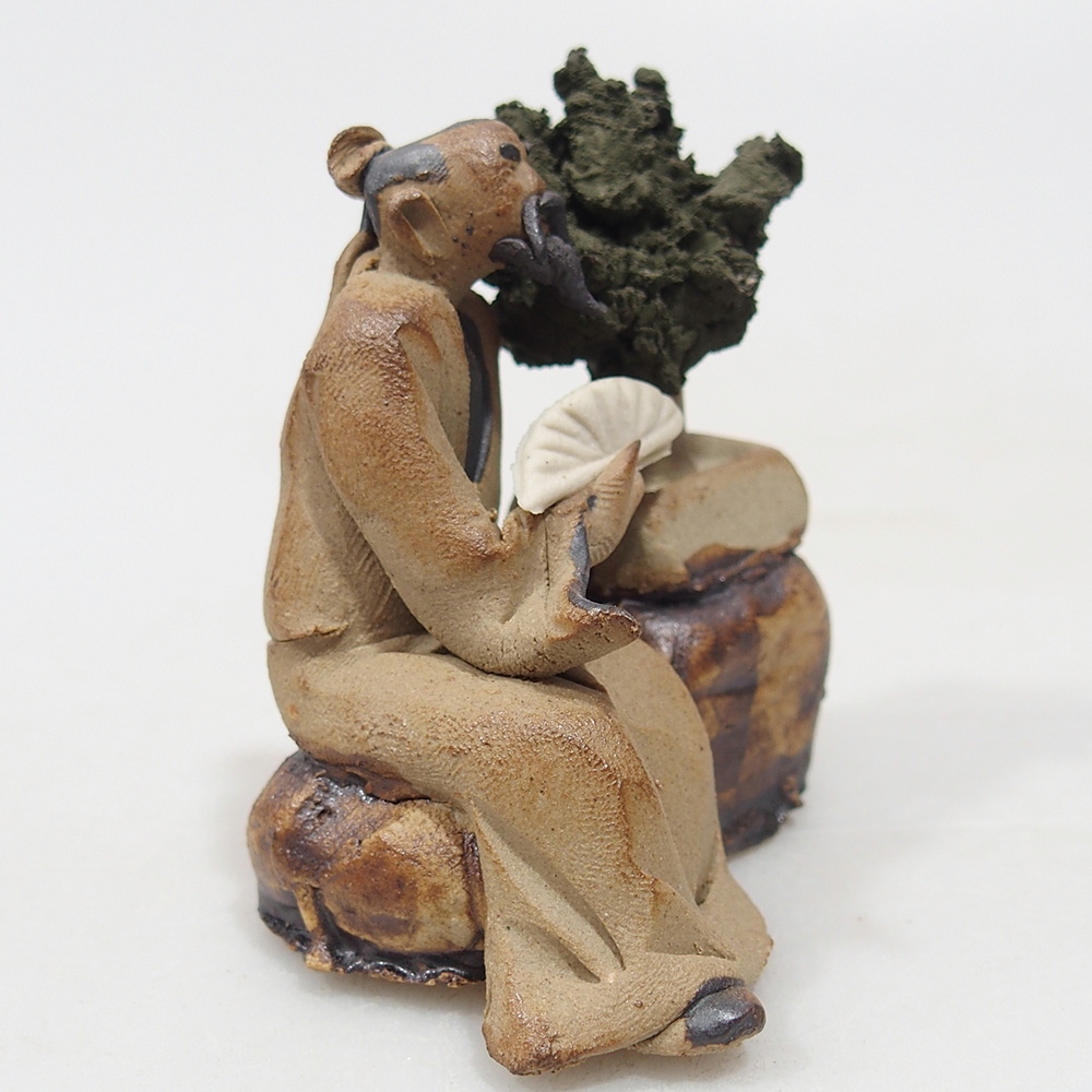 Keramik-Figur - Bonsaiista